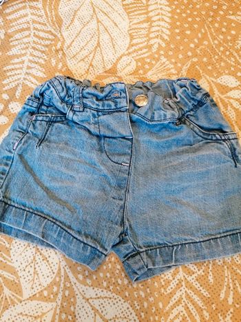 Short en jean 18 mois