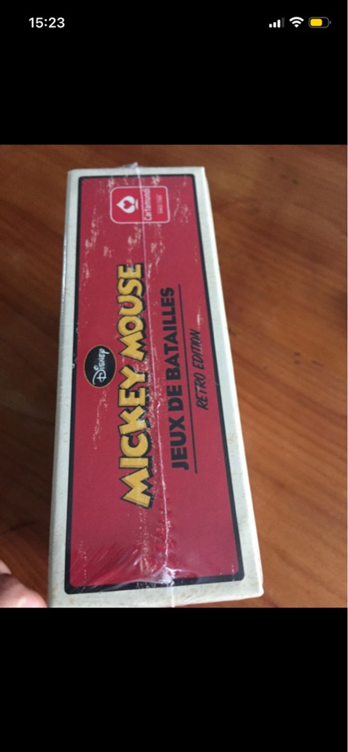 Jeu de carte Mickey neuf