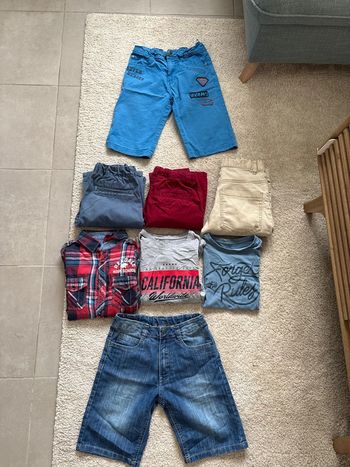 Lot de 8 vêtements enfant garçon taille 10 ans