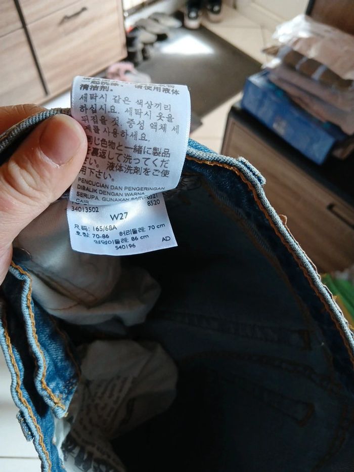Jeans levi's taille 37 homme - photo numéro 5