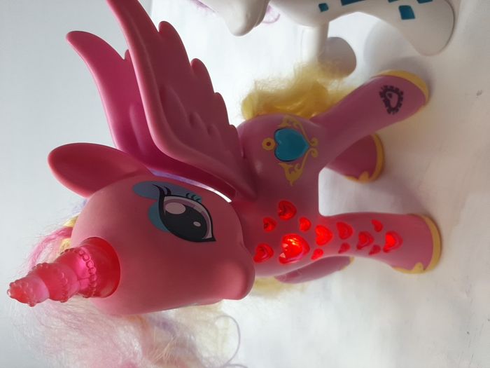 Lot de 2 de petits petits poney lumineux et sons - photo numéro 6