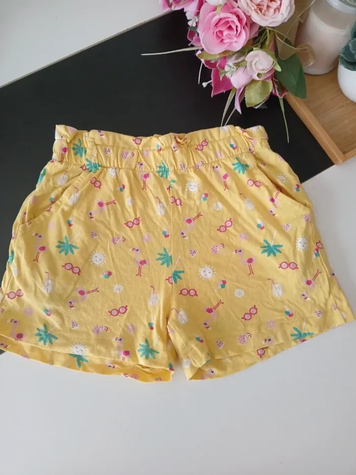 Short d'été a motifs Taille 8 ans🌿💝 - photo numéro 4