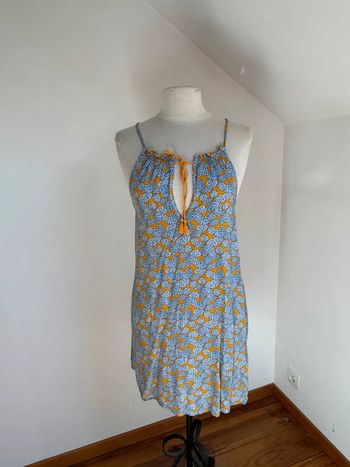 Superbe robe de plage / Nuisette en viscose Etam 🌸 S 36