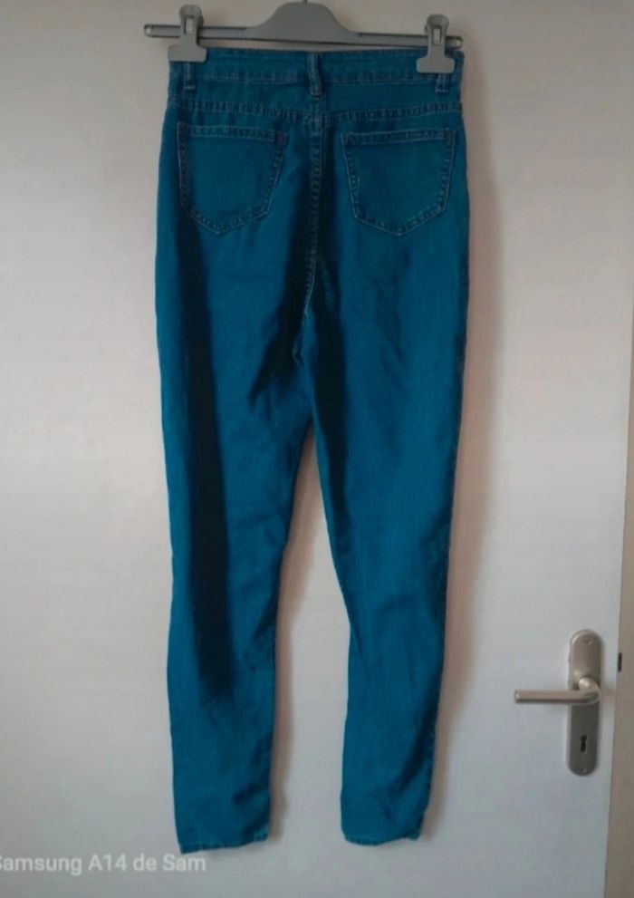 Jean trouée  femme été rose 36 - photo numéro 2