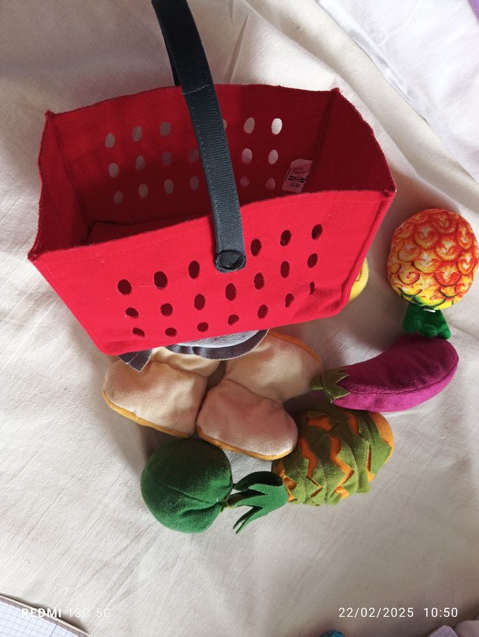 Panier dinette en feutrine - photo numéro 2