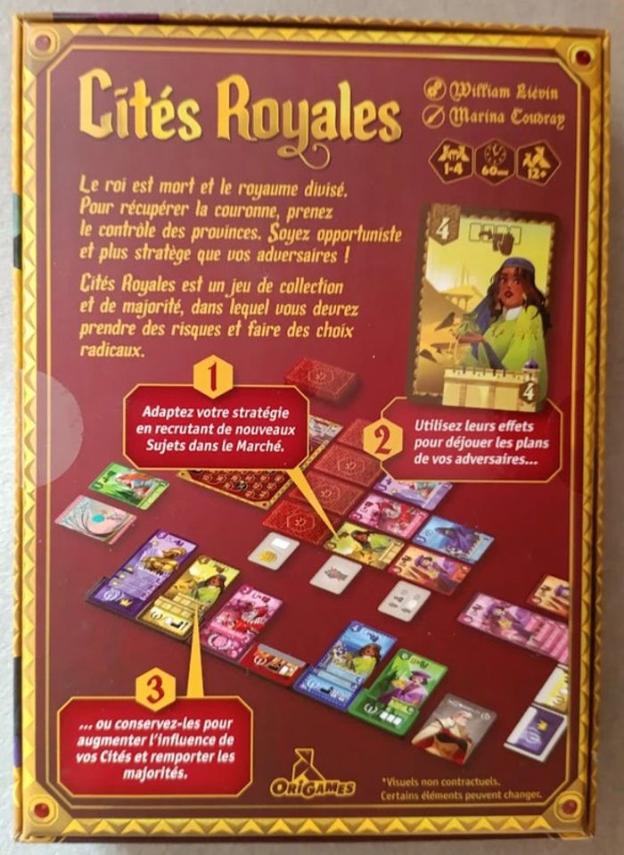 Cités Royales - Jeu de société sous emballage - Prix Ferme - photo numéro 2
