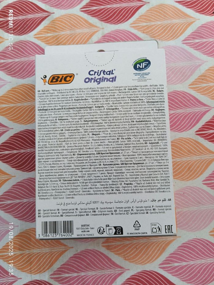 Boite 27 cristal Bic original - photo numéro 2