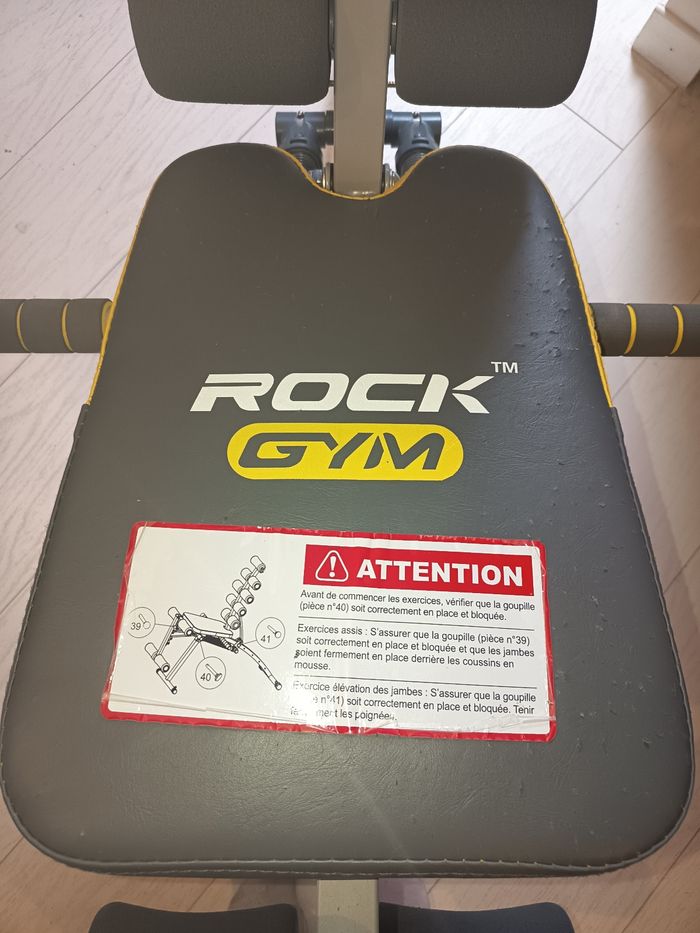 Banc de musculation - photo numéro 3