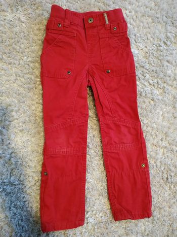 Pantalon rouge Vertbaudet