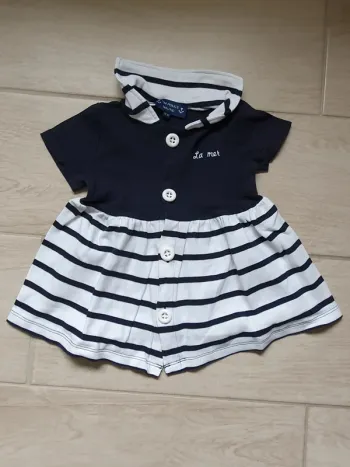 Robe marinière Tim Pouce 12 mois