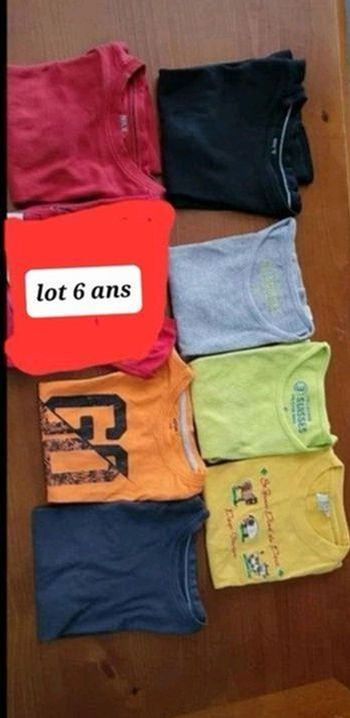 Lot t shirt taille 6ans