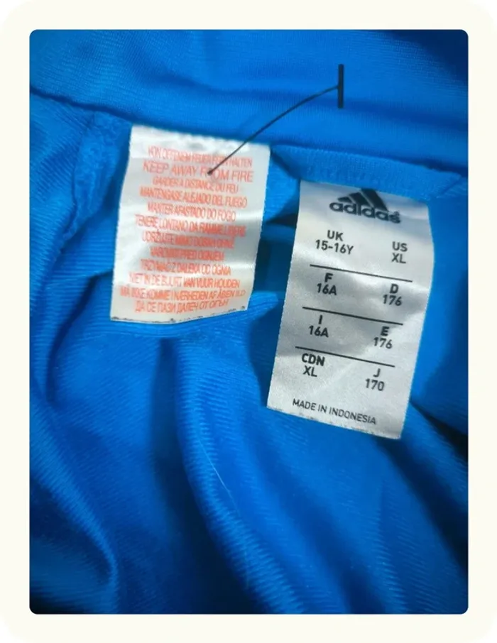 Veste sport Adidas Taille 16 ans S - photo numéro 5