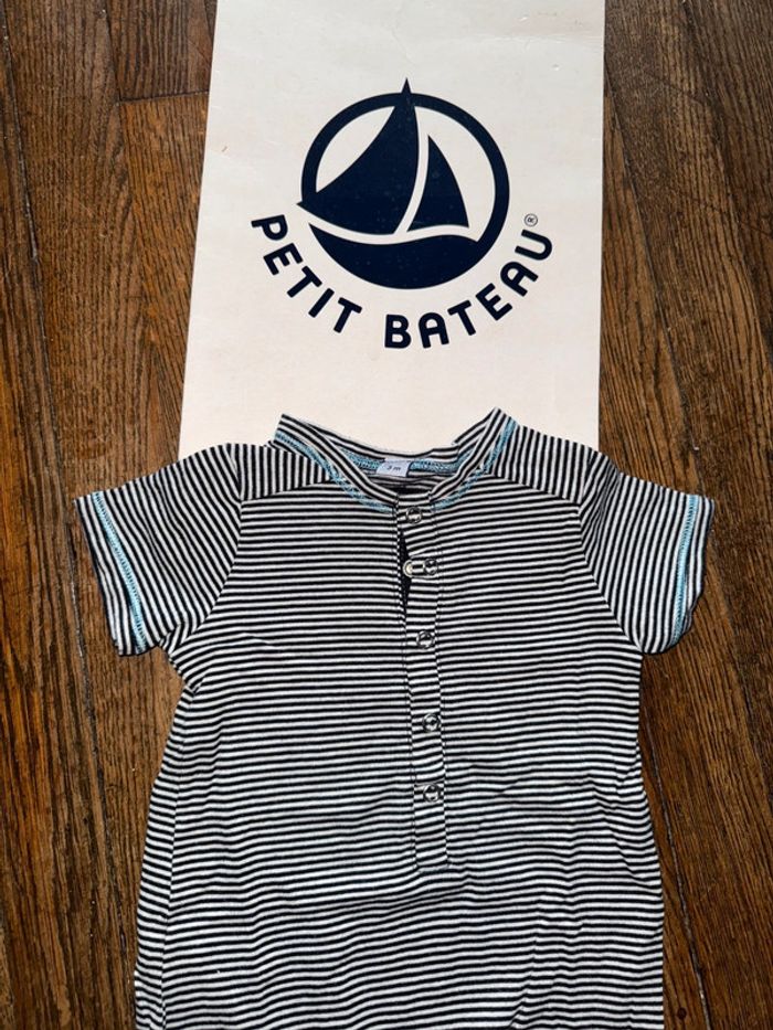 Barboteuse petit bateau 3 mois - photo numéro 2