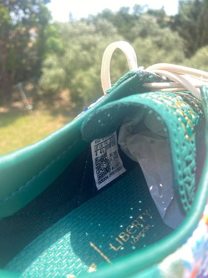 Adidas Sl 72 OG Liberty London - Taille 37,1/3 - Neuf avec étiquette et boite d’origine - photo numéro 7