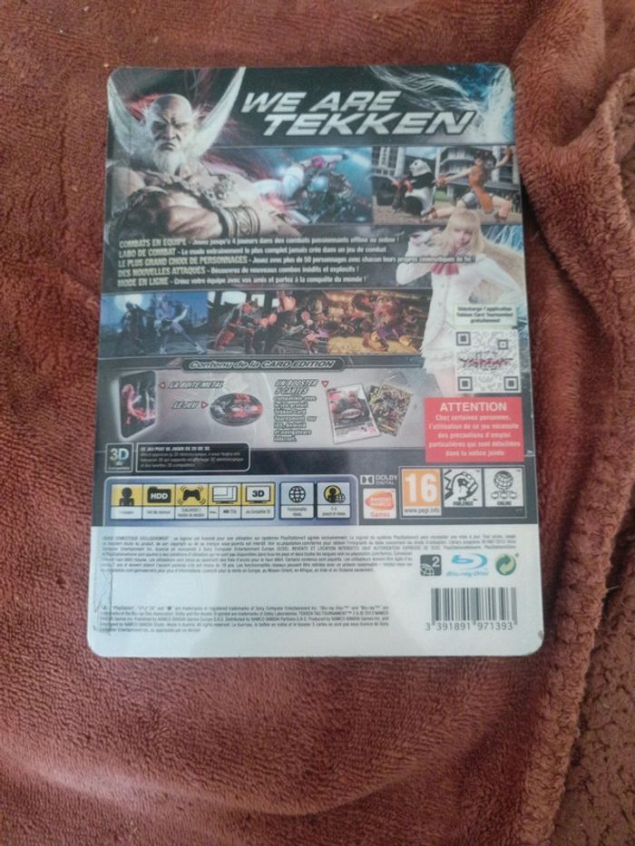 tekken tag tournament 2 card édition ps3 - photo numéro 2