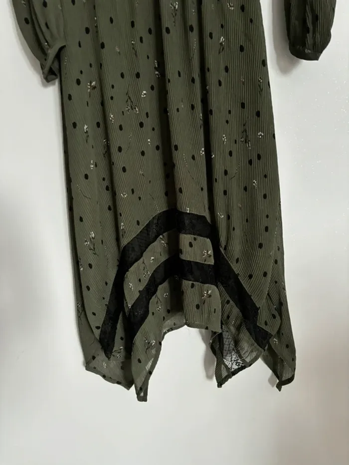 Robe longue kaki Miss Captain - taille 36 - photo numéro 5