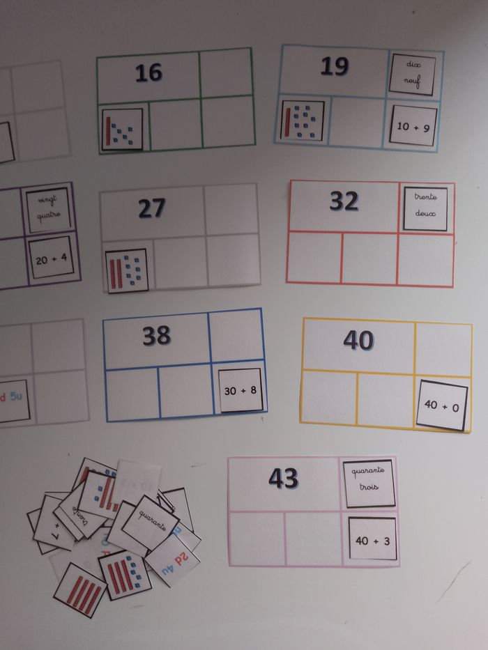 Jeu maths Les nombres jusque 49 - photo numéro 2