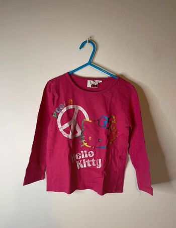 Tee shirts manches longues hello kitty 4 ans fille