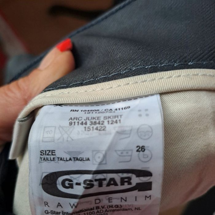 Jupe enduite taille36 #G-star - photo numéro 9