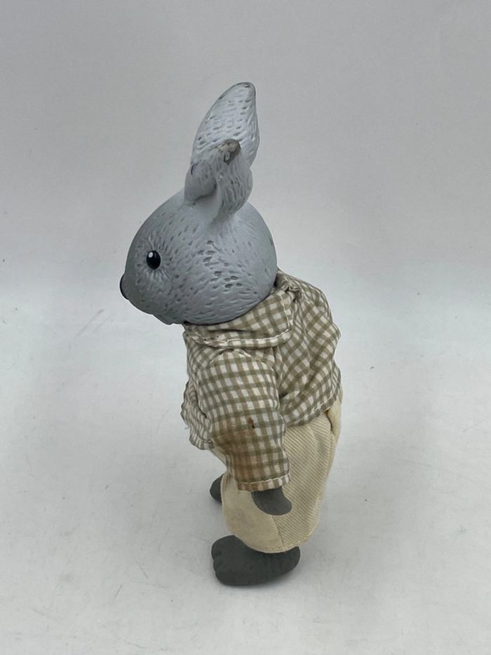 Figurine copains de la forêt Berchet le papa famille lapins 15 cm - photo numéro 4