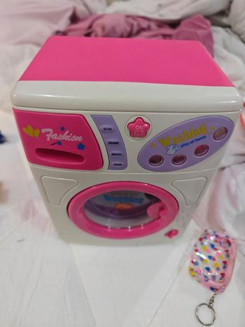 Jouet poupée machine à laver