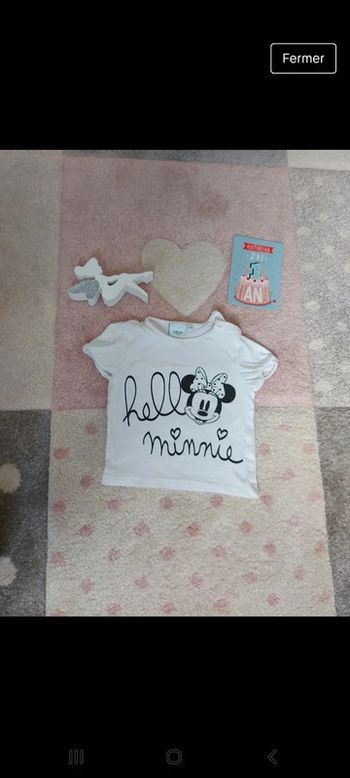 Tee-shirt 12 mois disney