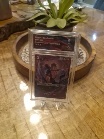 Carte Gradée Roronoa Zoro Parallel OP09-076