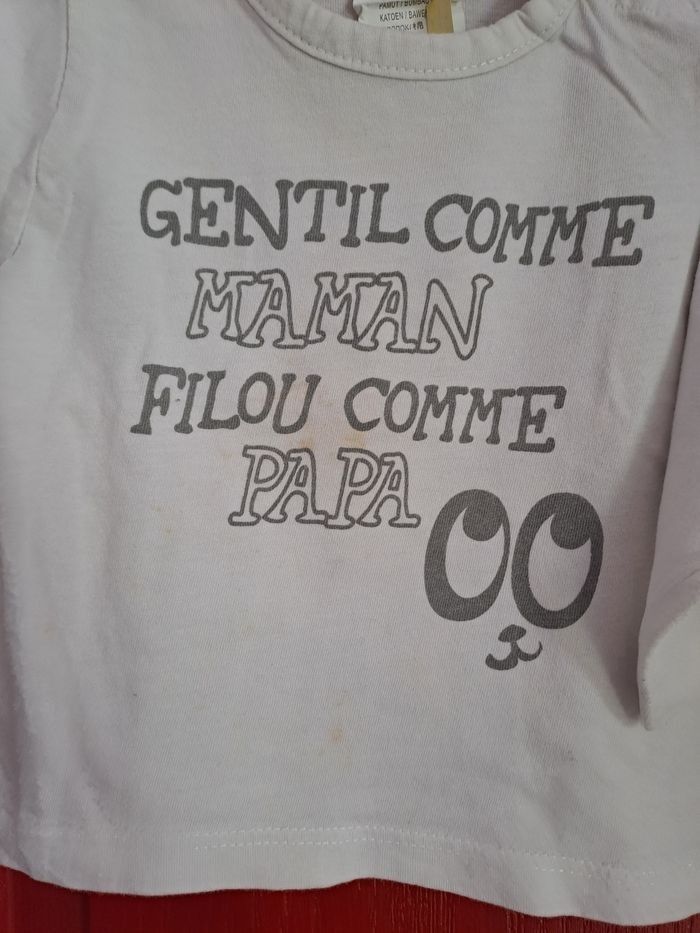 T-shirt garçon 3 mois - photo numéro 5