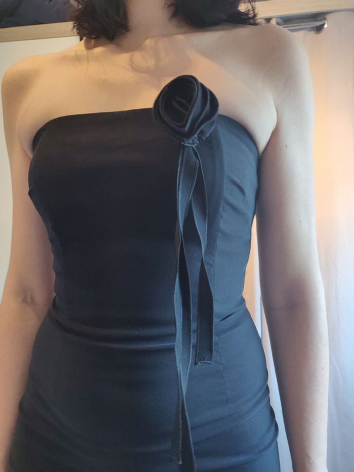 Robe bustier longue Sinéquanone noire taille 36 - photo numéro 3