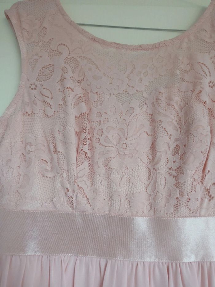 Magnifique robe rose taille L - photo numéro 6