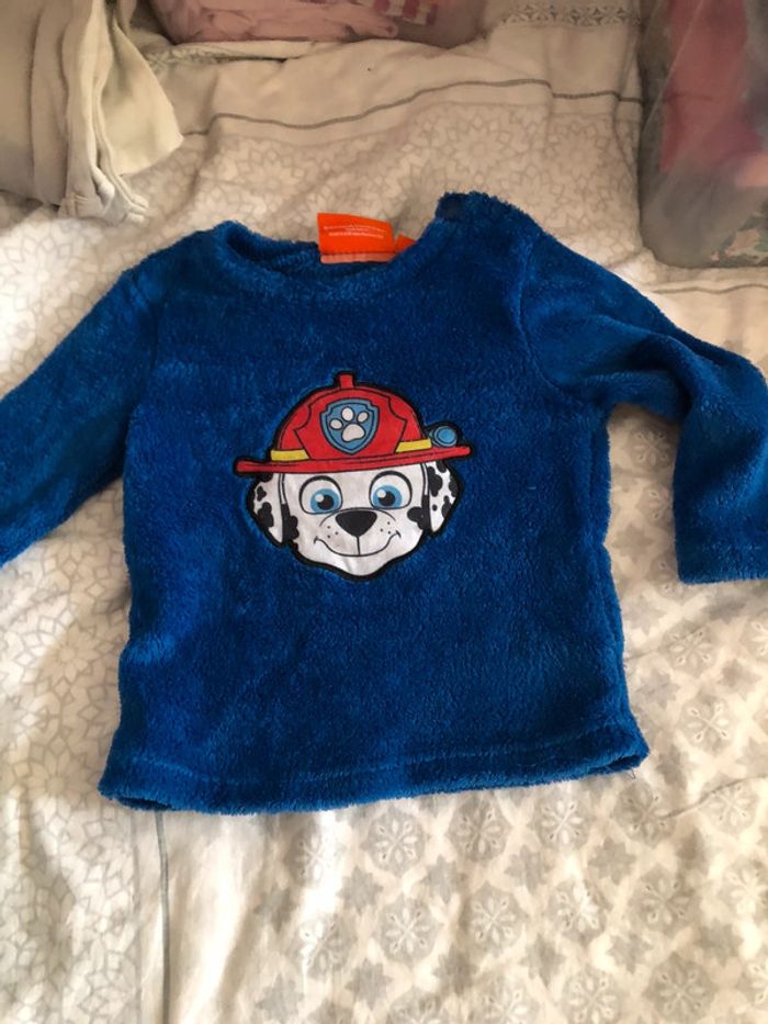 Pyjama polaire paw patrol 18 mois - photo numéro 2