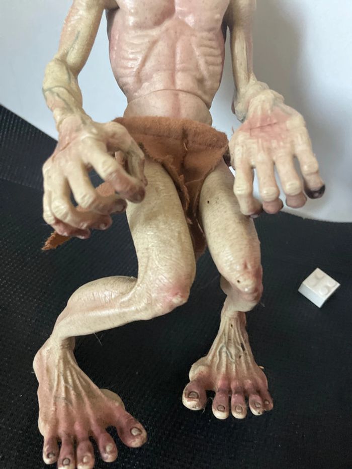Le seigneur des anneaux grande figurine articulée Gollum 26cm 2003 Marvel - photo numéro 10