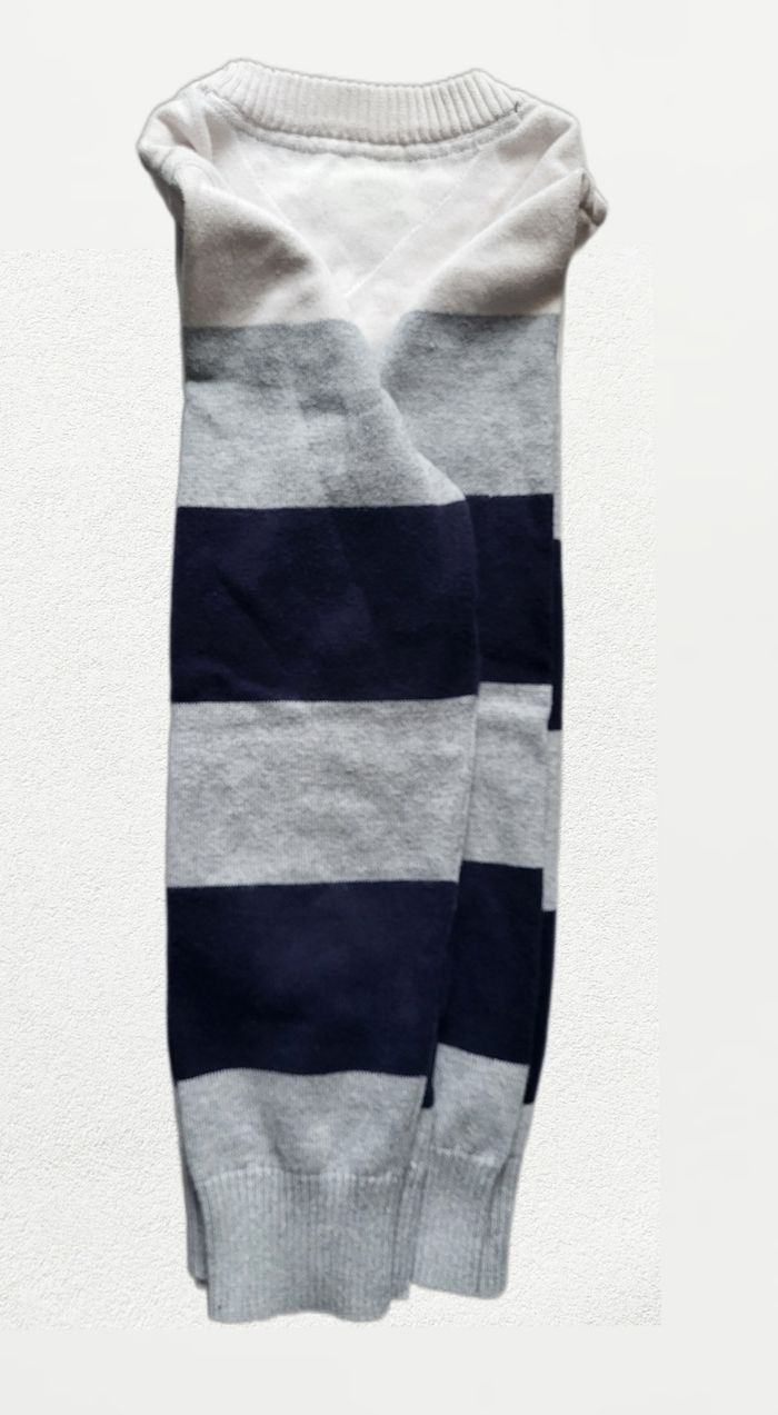 💙🤍 Pull femme Tommy Hilfiger – Taille M – Tricolore bleu/gris/blanc - photo numéro 3