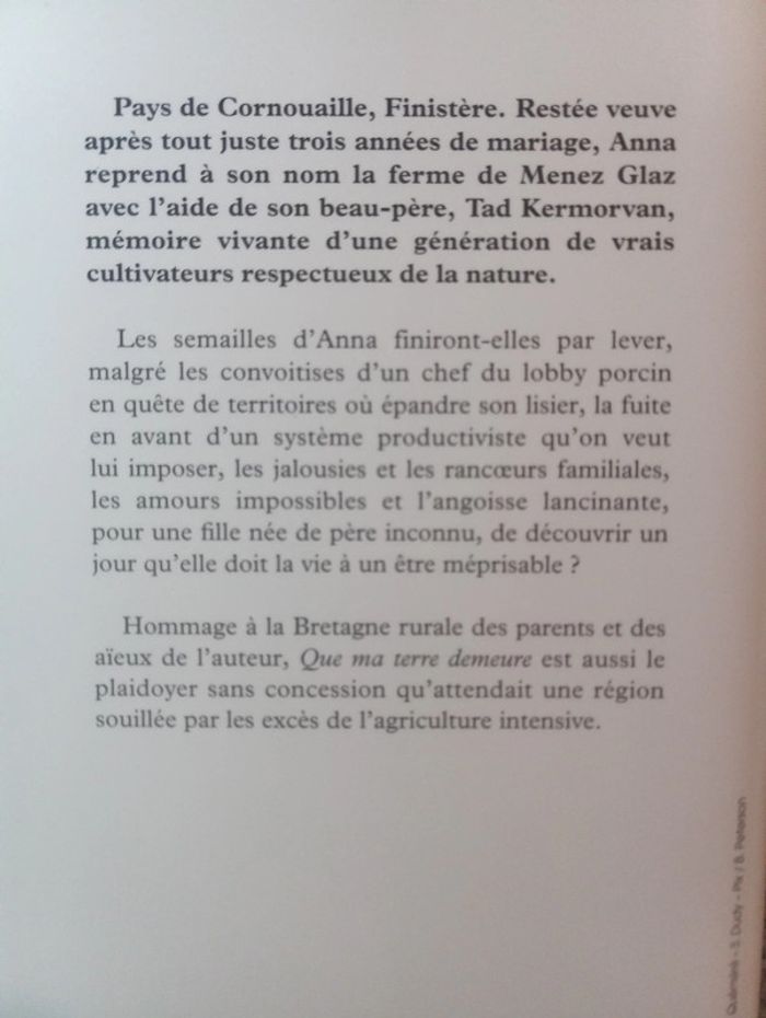 Hervé Jaouen - Que ma terre demeure - photo numéro 3