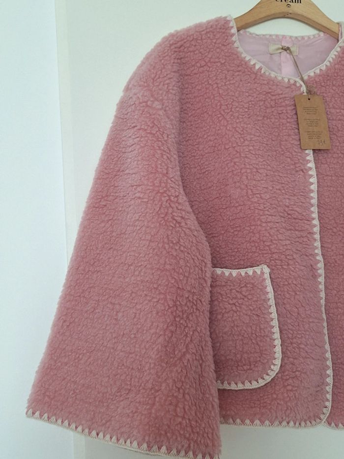 🌟 Manteau Veste rose J&L Paris taille unique 🌟 - photo numéro 4