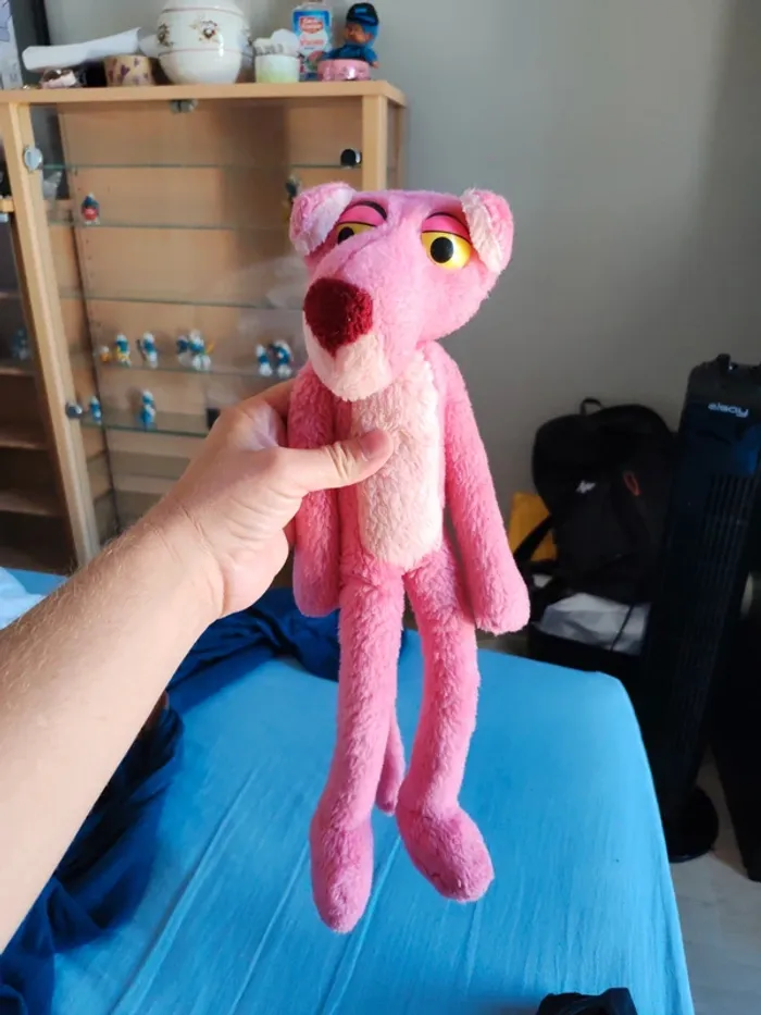 Peluche panthère rose