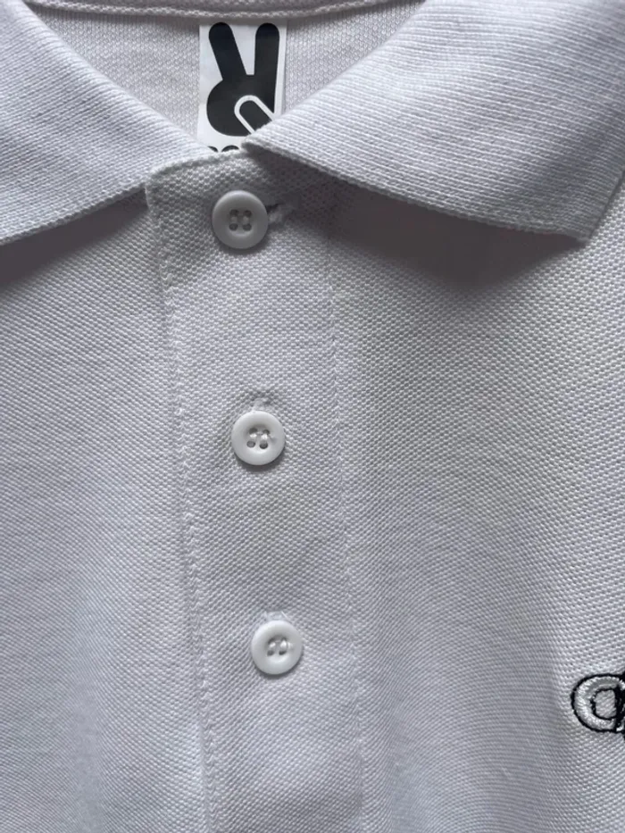 Polo white Whisky Clan Campbell Mens Size Large - photo numéro 3