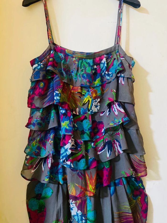 Magnifique combinaison élégant prosper soie florale 2 - photo numéro 2