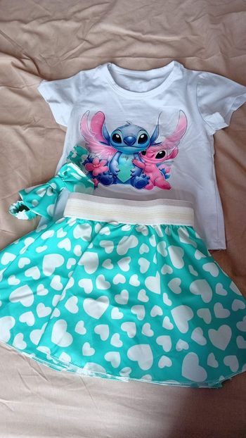 Ensemble fille  stitch