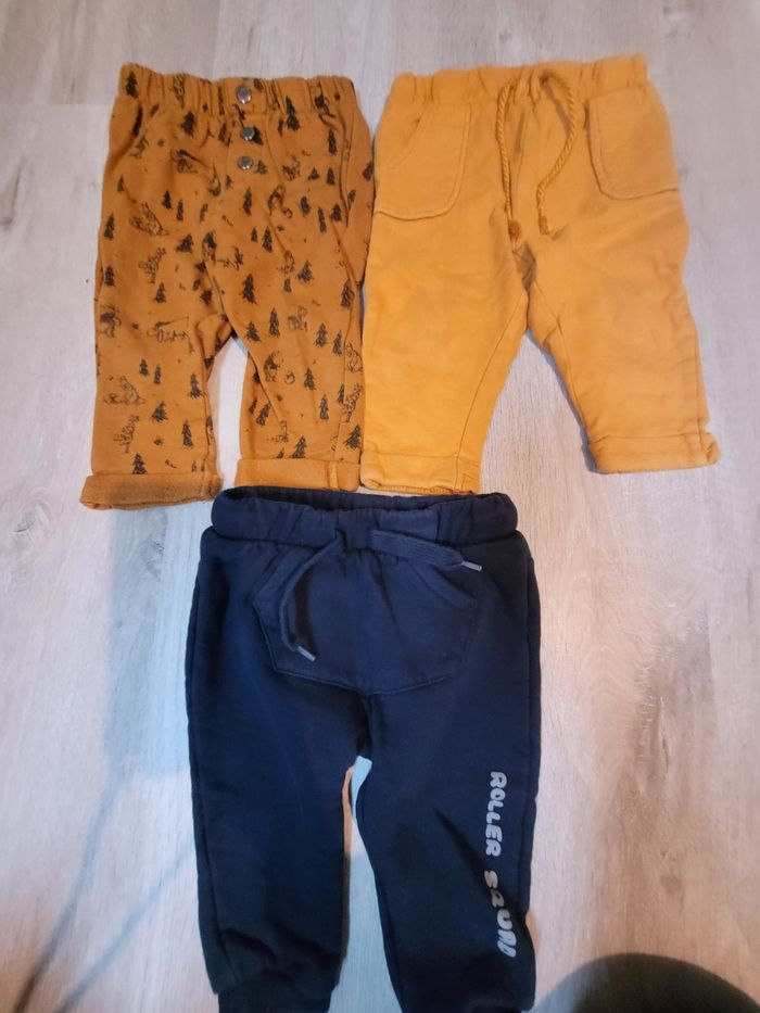 Lot Pantalons hiver bébé 9 moiS