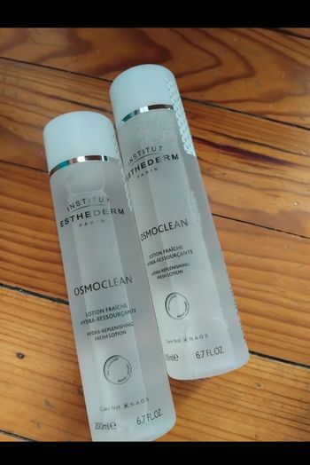 Esthederm osmoclean lotion fraiche neuves 2×200 ml
