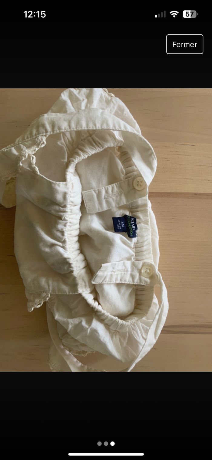 Barboteuse Fleuri Kiabi