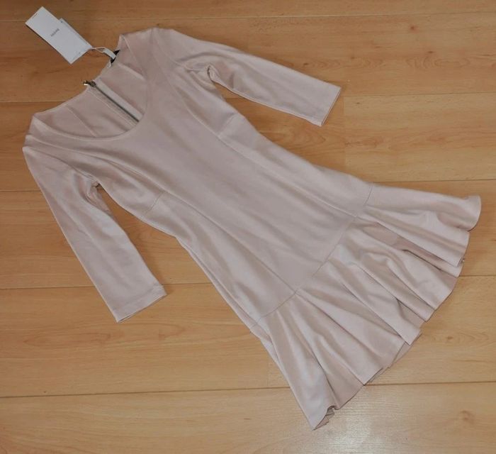 Bershka robe rose poudre t.S neuve avec étiquette - photo numéro 2