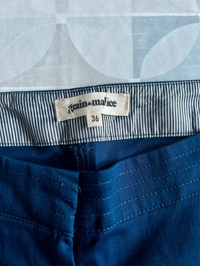 Chino femme 36 / S - Grain de malice - en très bon état - photo numéro 3