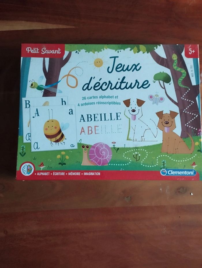 Jeux d'écriture clementoni