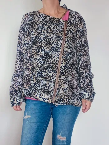 blouse leopard T46