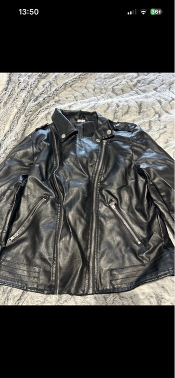 Veste en cuir