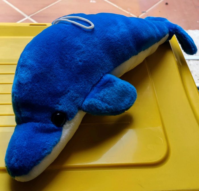 Dauphin 🐬 peluche 🐬 sonore 🎶 très douce 🧸 - photo numéro 3