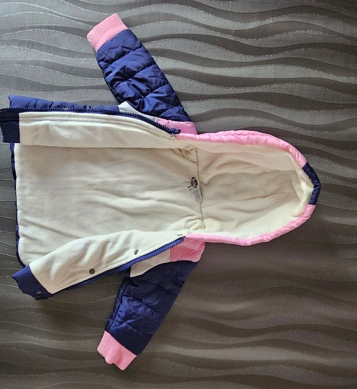 Manteau à capuche  d'hiver 9 mois marque Lee cooper - photo numéro 2