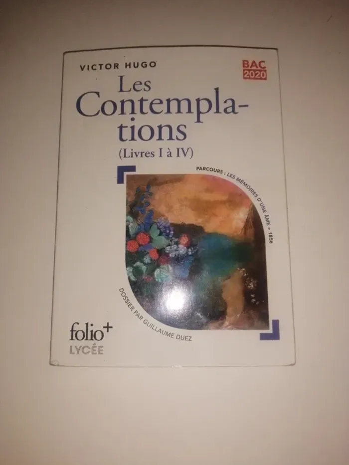 Les Contemplations de Victor Hugo